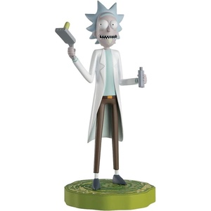image:imageRick and Morty Collection  Rick Sanchez Figurine with Magazine Issue 1 by Eaglemoss Hero Collector