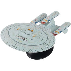 image:imageStar Trek The Official Starships Collection  Future USS Enterprise NCC1701D All Good Things XL Edition by Eaglemoss Hero Collector