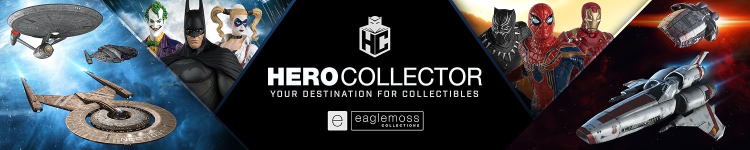 Eaglemoss Hero Collector – Grab Eaglemoss Hero Collector Detailed Display‑Ready Model Sets,Create Your Own Hero Universe